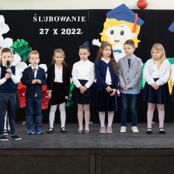 Ślubowanie klas pierwszych 27.10.2022r. 