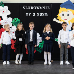 Ślubowanie klas pierwszych 27.10.2022r. 