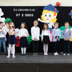 Ślubowanie klas pierwszych 27.10.2022r. 