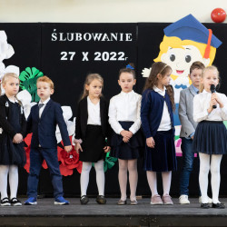 Ślubowanie klas pierwszych 27.10.2022r. 