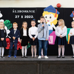 Ślubowanie klas pierwszych 27.10.2022r. 