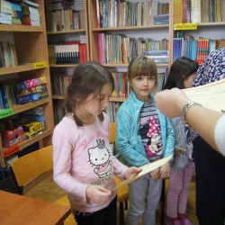 Pasowanie na czytelnika biblioteki szkolnej 