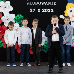 Ślubowanie klas pierwszych 27.10.2022r. 