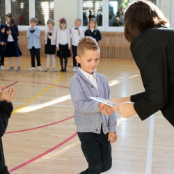 Ślubowanie klas pierwszych 27.10.2022r. 