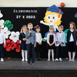 Ślubowanie klas pierwszych 27.10.2022r. 