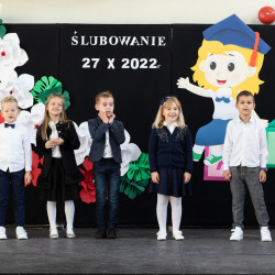 Ślubowanie klas pierwszych 27.10.2022r. 